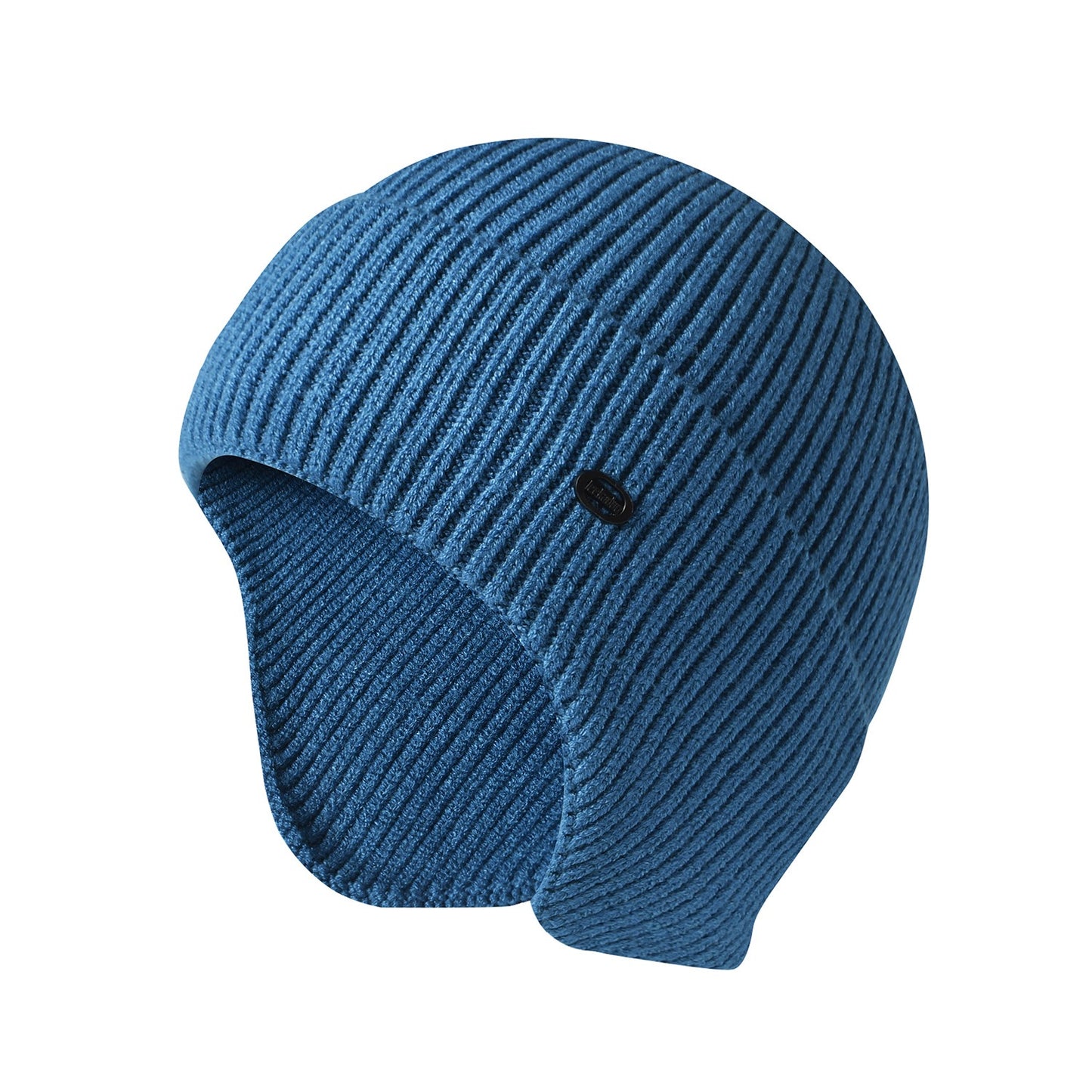 Knitted Hats In Autumn And Winter Men's And Women's Solid Color Warm Earmuffs Outdoor Cycling Wool Hats Ski Pullover Cold Hats