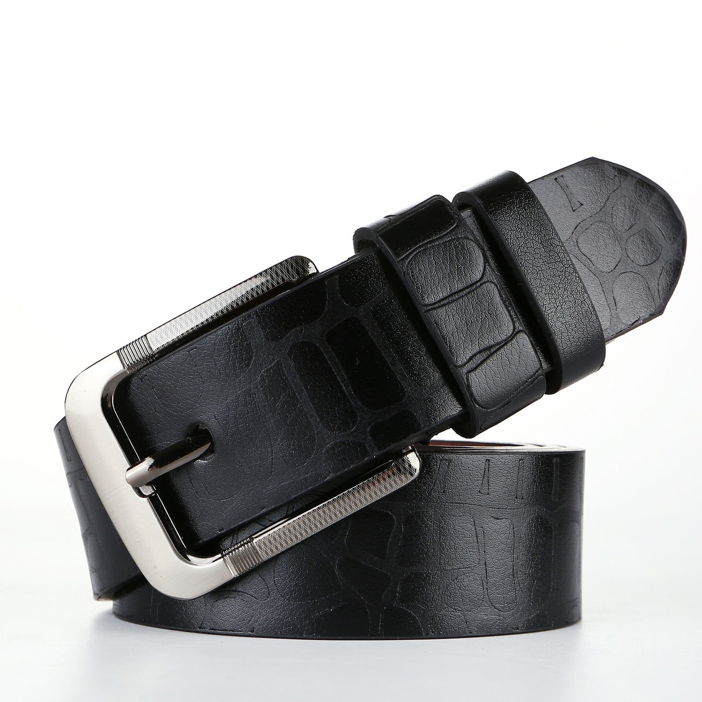 Men's needle buckle student belt minimalist jeans belt Father's Day gift