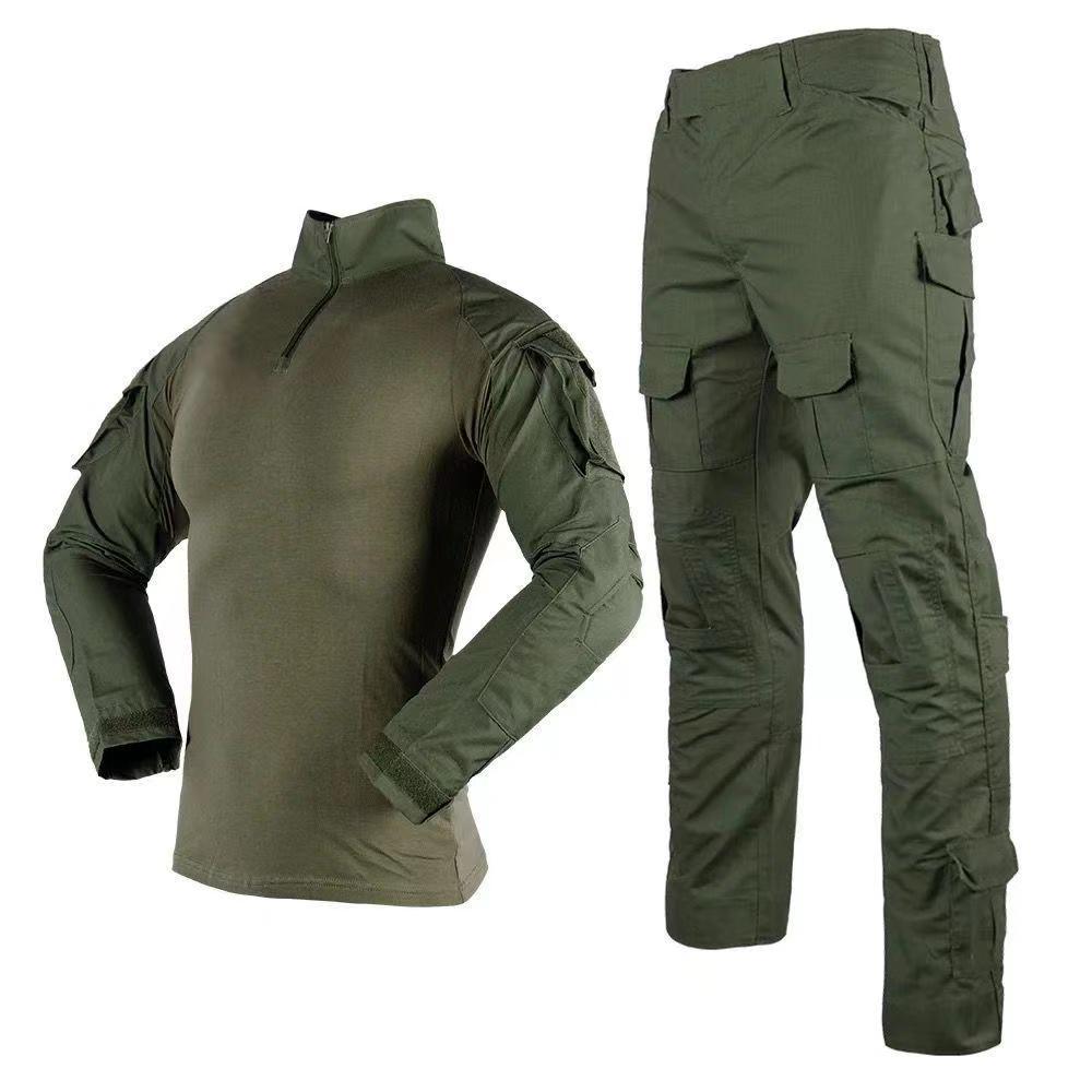 G2 battle frog suit camouflage suit men's long sleeved American MC camouflage outdoor frog training suit tactical suit