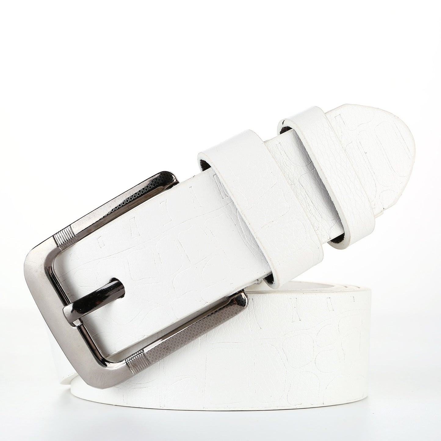 Men's needle buckle student belt minimalist jeans belt Father's Day gift