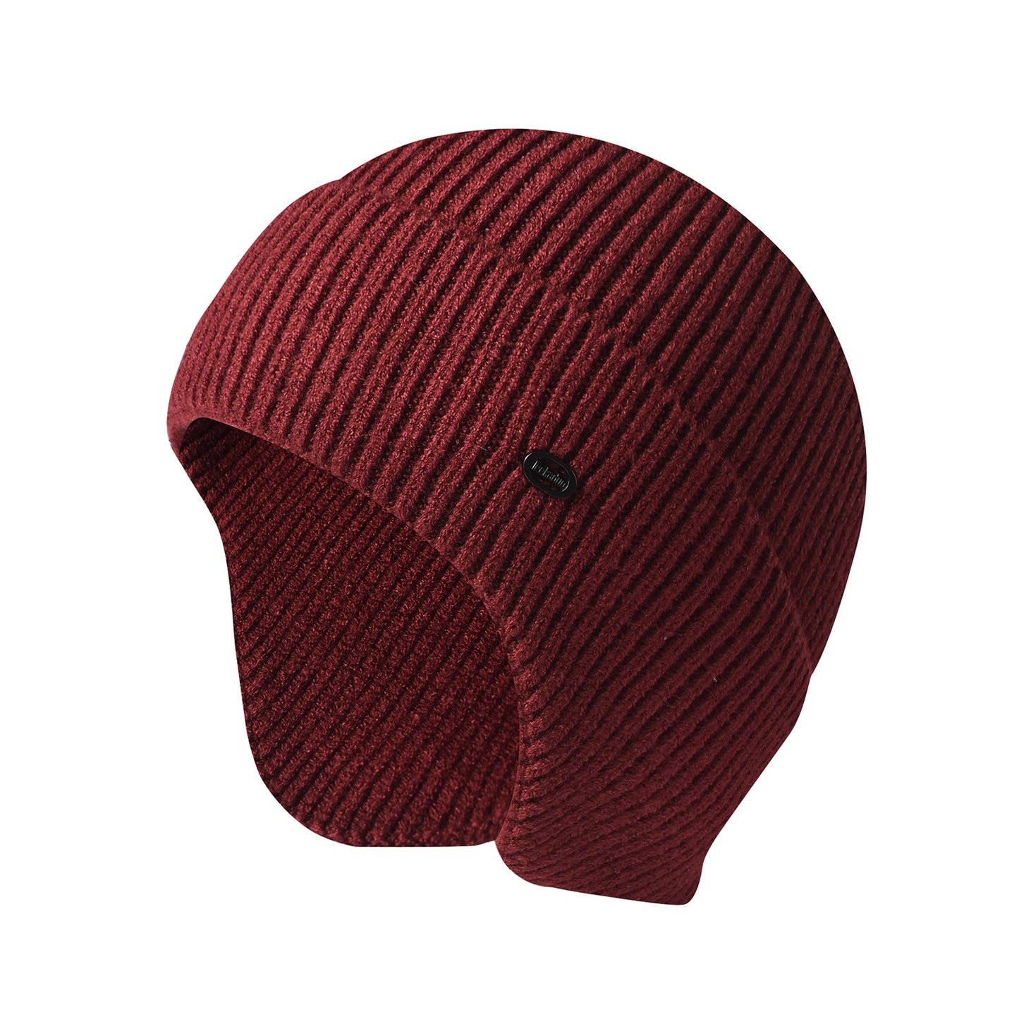 Knitted Hats In Autumn And Winter Men's And Women's Solid Color Warm Earmuffs Outdoor Cycling Wool Hats Ski Pullover Cold Hats