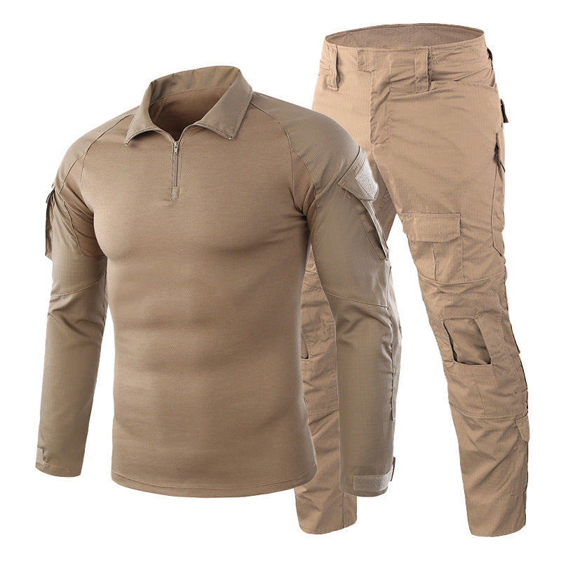 G2 battle frog suit camouflage suit men's long sleeved American MC camouflage outdoor frog training suit tactical suit