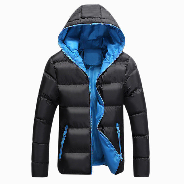 Presale Jackets Men Winter Casual Outwear Windbreaker Jaqueta Masculino Slim Fit Hooded Fashion Overcoats Homme Plus Size