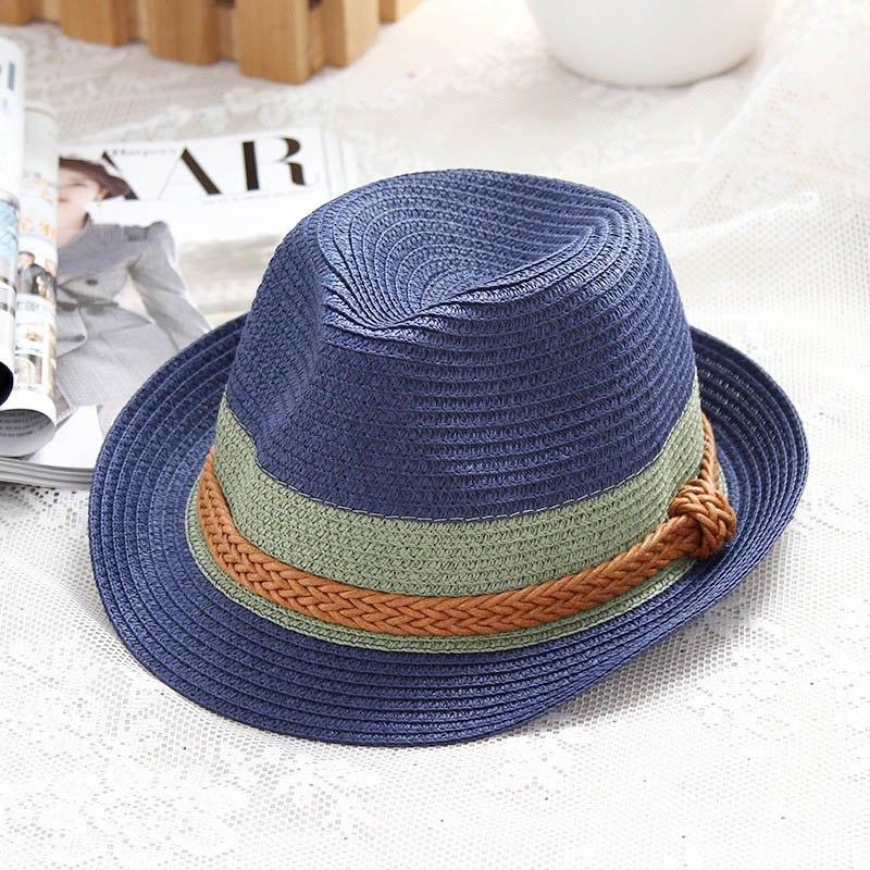 Summer ladies hat casual fashion jazz caps color trend beach vacation sun hats cool breathable sun cap
