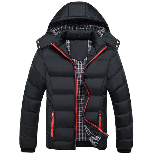THICK MEN WINTER COAT WARM PARKAS STYLE THERMAL