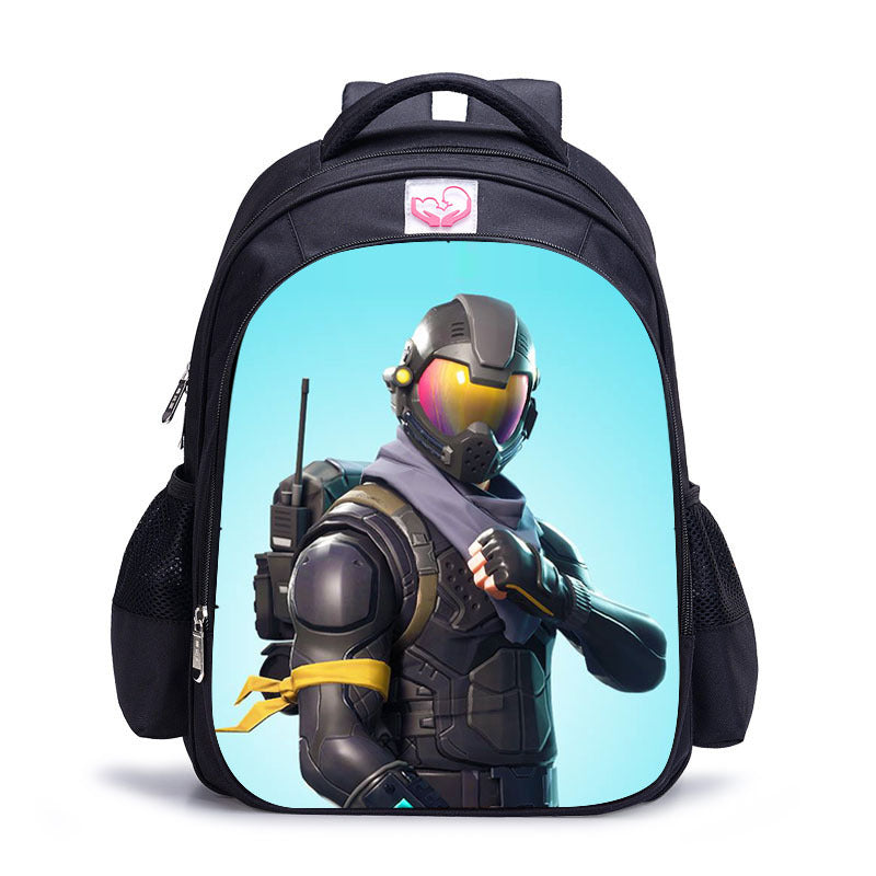Game Battle Royale Children Schoolbag Famous Cartoon Character Backpack for Teenager Boys and Girls Mochila Infantil